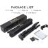 Jmary KP-2264 Professional Aluminium 1.75M Tripod Monopod for All DSLR Cameras (Black)